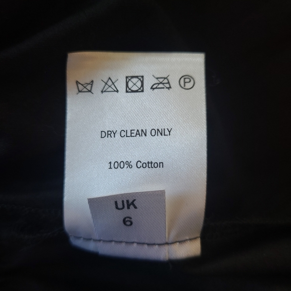 MOLLY GODDARD Runway "Milla" Black Tiered Long Sleeve Midi Dress XS - Picture 16 of 16